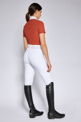 Cavalleria Toscana Dames Wedstrijdshirt S/S Perforated Jersey - Ridershouse
