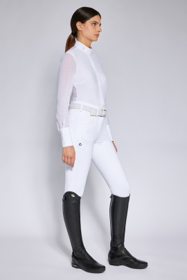 Cavalleria Toscana Dames Wedstrijdshirt L/S Polka Dot - Ridershouse.com Cavalleria Toscana Dames Wedstrijdshirt L/S Polka Dot - Ridershouse.com