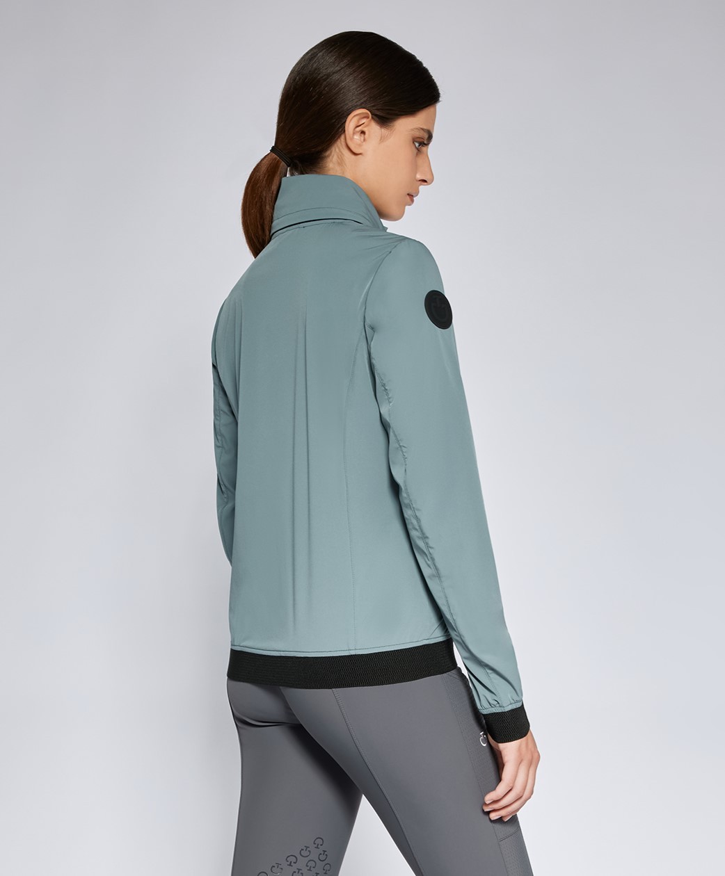 Ridershouse: Cavalleria Toscana Dames Lightweight Hooded Windproof Puffer Jas Ridershouse: Cavalleria Toscana Dames Lightweight Hooded Windproof Puffer Jas