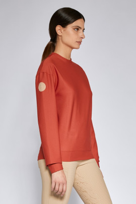 Ridershouse: Cavalleria Toscana Dames Diagonal Weave Crew Neck Sweater