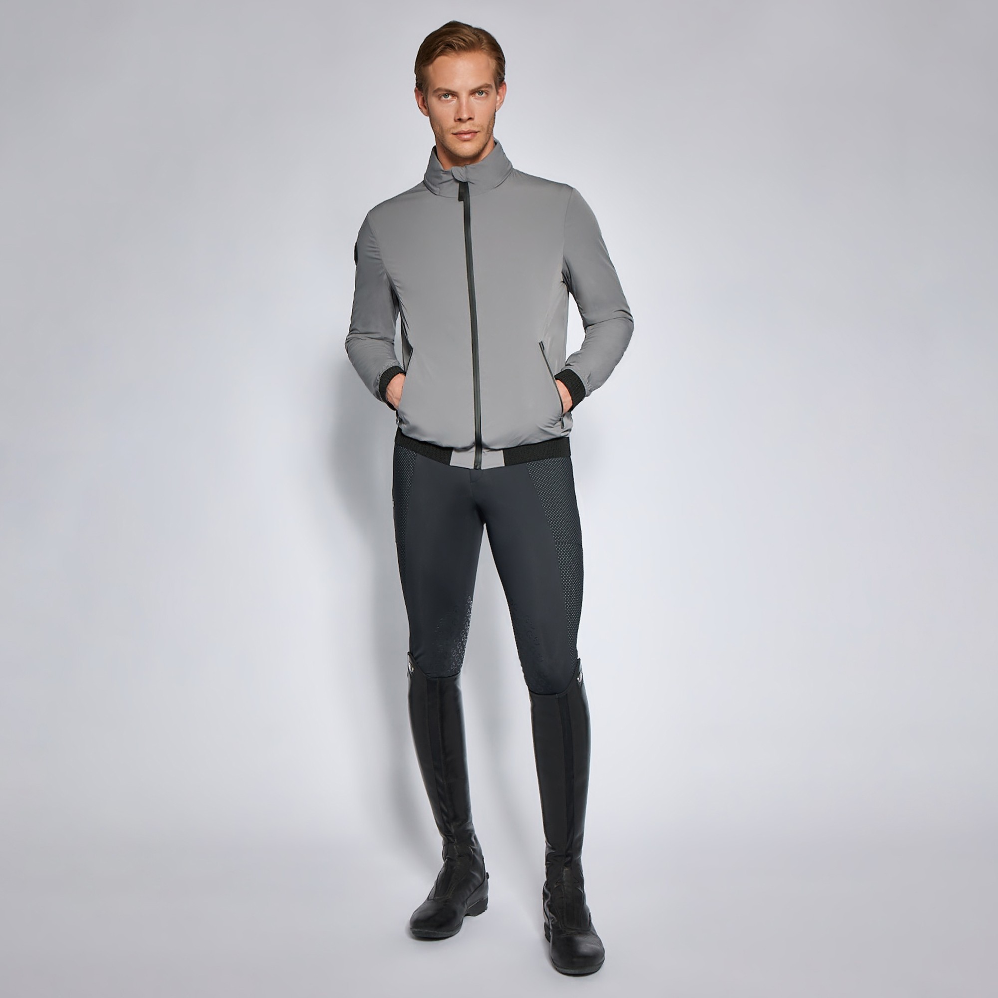 Ridershouse: Cavalleria Toscana Heren Lightweight Windproof Jas - SS24 Ridershouse: Cavalleria Toscana Heren Lightweight Windproof Jas - SS24