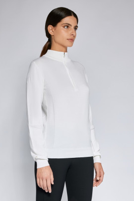 Cavalleria Toscana Women's Revo Sport Knit Half Zip Sweater - Ridershouse