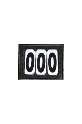 Kentucky Horsewear Head Number PVC Velcro 3 Numbers