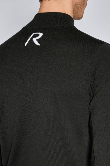 Cavalleria Toscana Men's Half Zip Sports Half Zip Knit Sweater - Ridershouse Cavalleria Toscana Men's Half Zip Sports Half Zip Knit Sweater - Ridershouse