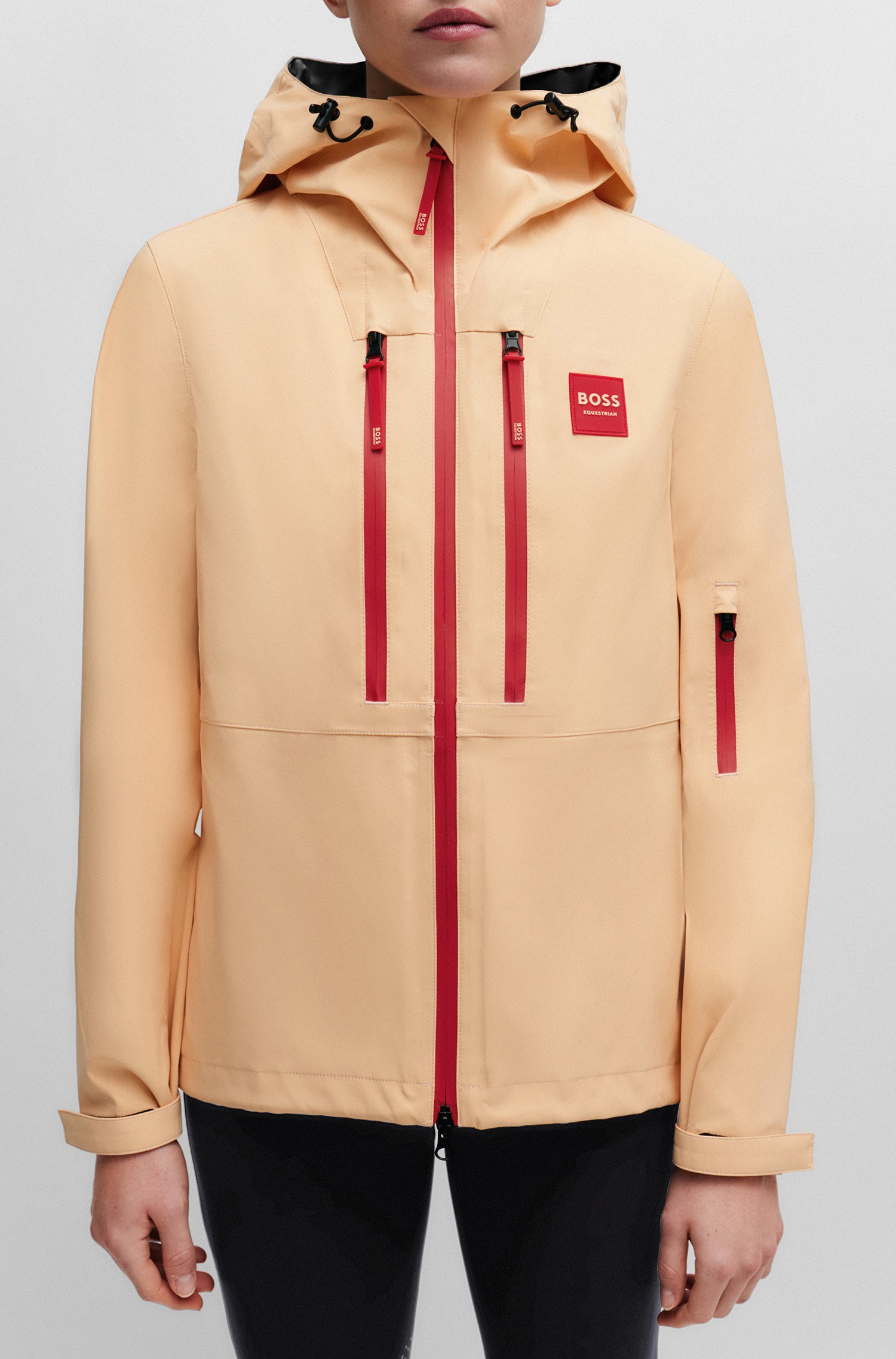 Ridershouse: BOSS EQUESTRIAN Dames Bruna Performance Jacket kleur Zwart Ridershouse: BOSS EQUESTRIAN Dames Bruna Performance Jacket kleur Zwart