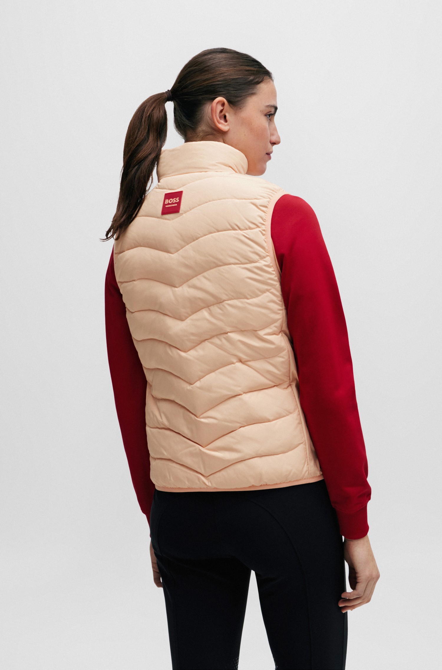 Ridershouse: BOSS EQUESTRIAN Dames Bruna Performance Jacket kleur Zwart