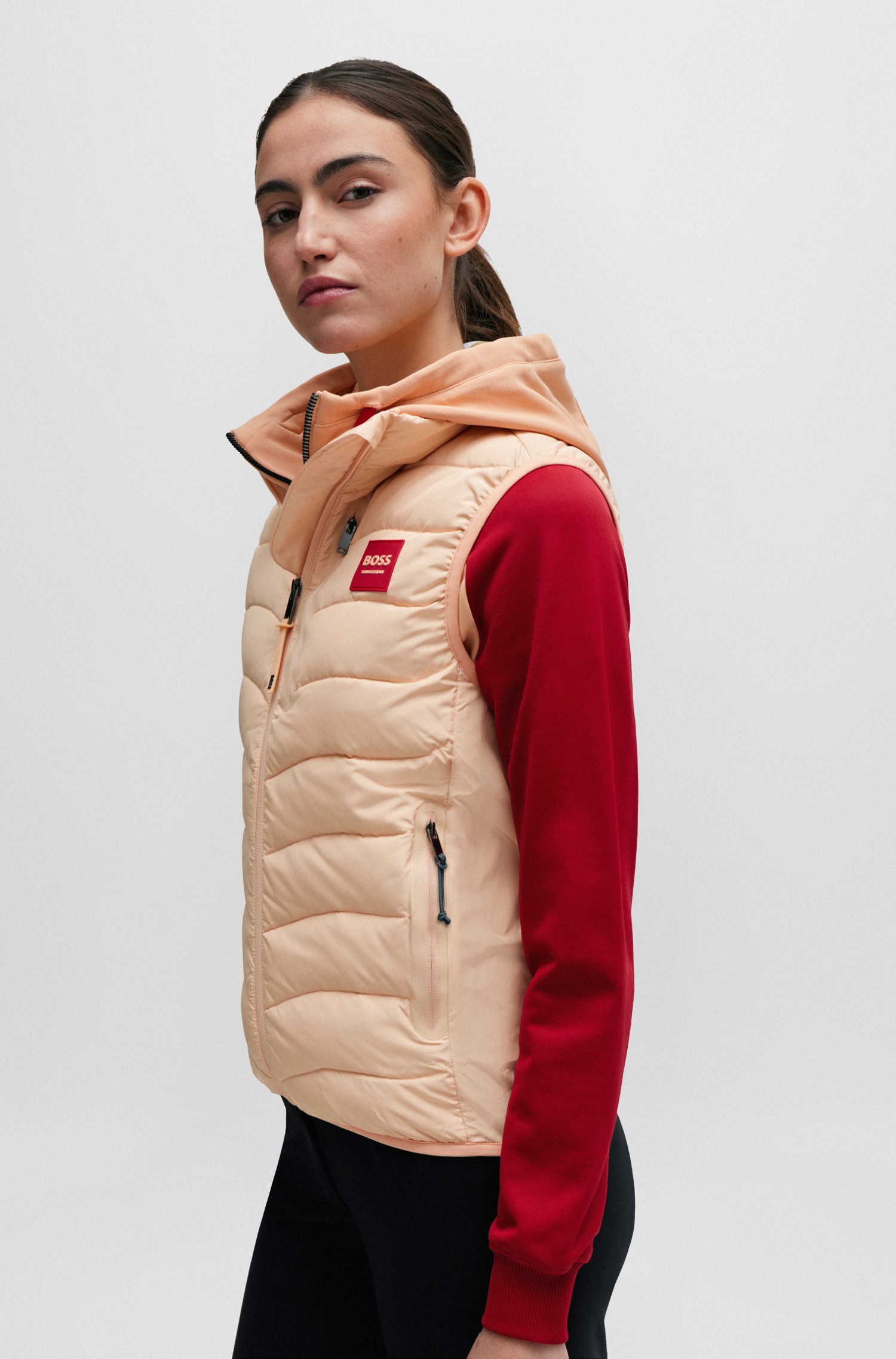 Ridershouse: BOSS EQUESTRIAN Dames Bruna Performance Jacket kleur Zwart