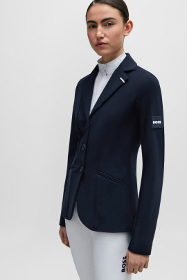 BOSS EQUESTRIAN Women's Anna Competition Jacket Sky Captain - Ridershouse.com