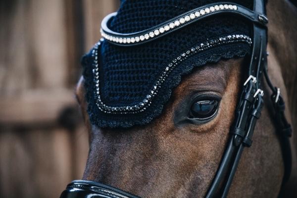 Kentucky Horsewear Oornetje Wellington Stone en Pearl Soundless Kentucky Horsewear Oornetje Wellington Stone en Pearl Soundless