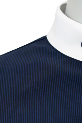 Cavalleria Toscana geribd wedstijdshirt met tekst op de kraag