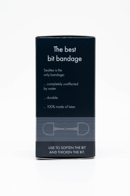 Ridershouse: Trust Sealtex Latex Self Sealing Bit Bandage - geeft een zachter gevoel in de paardenmond Ridershouse: Trust Sealtex Latex Self Sealing Bit Bandage - geeft een zachter gevoel in de paardenmond