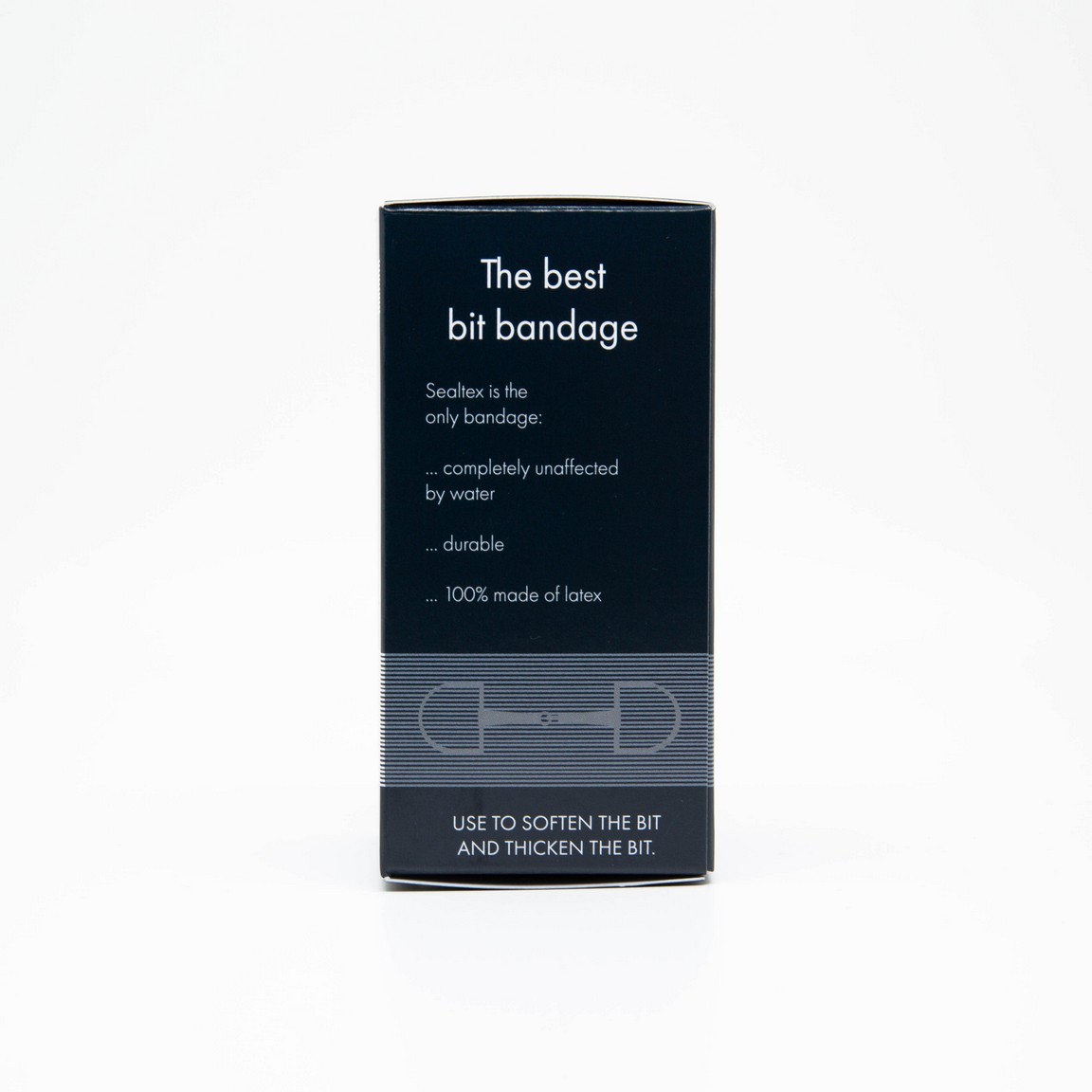 Ridershouse: Trust Sealtex Latex Self Sealing Bit Bandage - geeft een zachter gevoel in de paardenmond Ridershouse: Trust Sealtex Latex Self Sealing Bit Bandage - geeft een zachter gevoel in de paardenmond