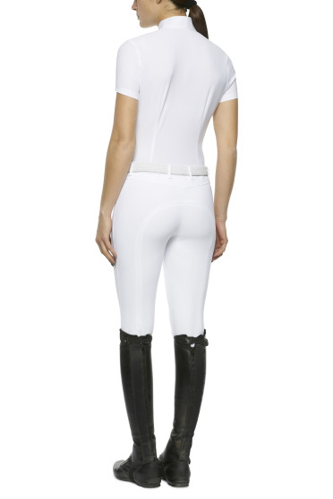 Elegant Cavalleria Toscana dames wedstrijdshirt met korte mouwen. Elegant Cavalleria Toscana dames wedstrijdshirt met korte mouwen.