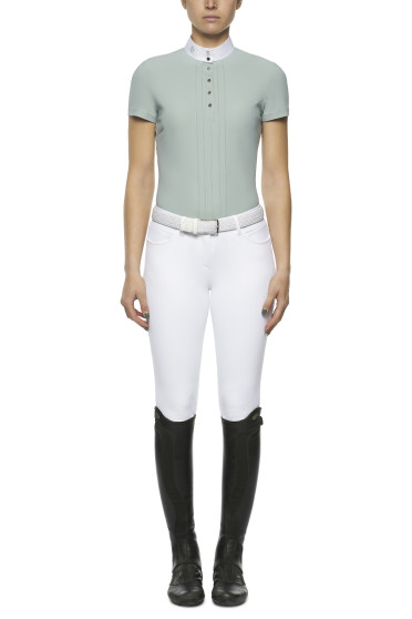 Elegant Cavalleria Toscana dames wedstrijdshirt met korte mouwen. Elegant Cavalleria Toscana dames wedstrijdshirt met korte mouwen.