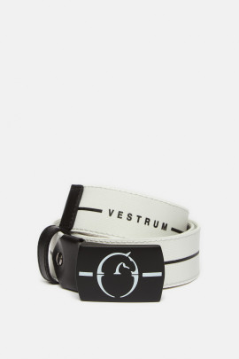 Ridershouse: Vestrum Gressan Belt - in the colors Pearl Grey / Black