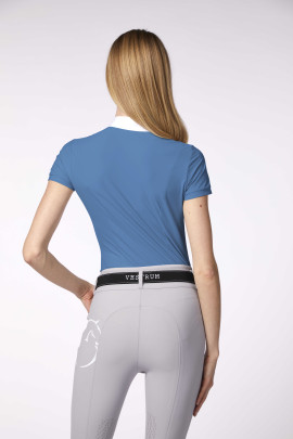 Vestrum Dames Manarola S/S Wedstrijdshirt Blue Riviera - Ridershouse.com Vestrum Dames Manarola S/S Wedstrijdshirt Blue Riviera - Ridershouse.com