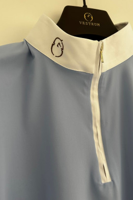 Vestrum Dames Shirt L/S Mahon in de kleur Sky Blue - Ridershouse.com Vestrum Dames Shirt L/S Mahon in de kleur Sky Blue - Ridershouse.com