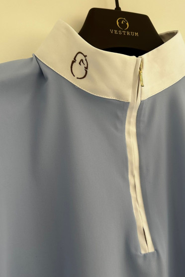 Vestrum Dames Shirt L/S Mahon in de kleur Sky Blue - Ridershouse.com Vestrum Dames Shirt L/S Mahon in de kleur Sky Blue - Ridershouse.com