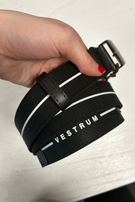 Ridershouse: Vestrum Gressan Belt - in the colors Black / Black