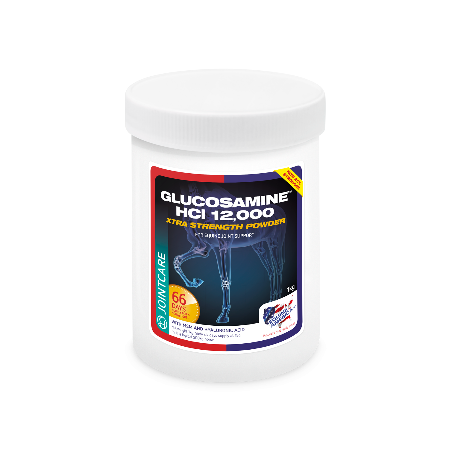 Ridershouse: Equine America - Glucosamine HCI 12,000 1kg Ridershouse: Equine America - Glucosamine HCI 12,000 1kg