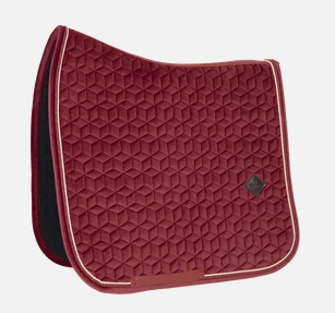 Kentucky Horsewear Saddle Pad Baic Velvet Dressage Kentucky Horsewear Saddle Pad Baic Velvet Dressage
