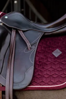 Kentucky Horsewear Saddle Pad Basic Velvet Dressage