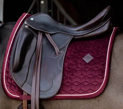 Kentucky Horsewear Saddle Pad Basic Velvet Dressage Kentucky Horsewear Saddle Pad Basic Velvet Dressage