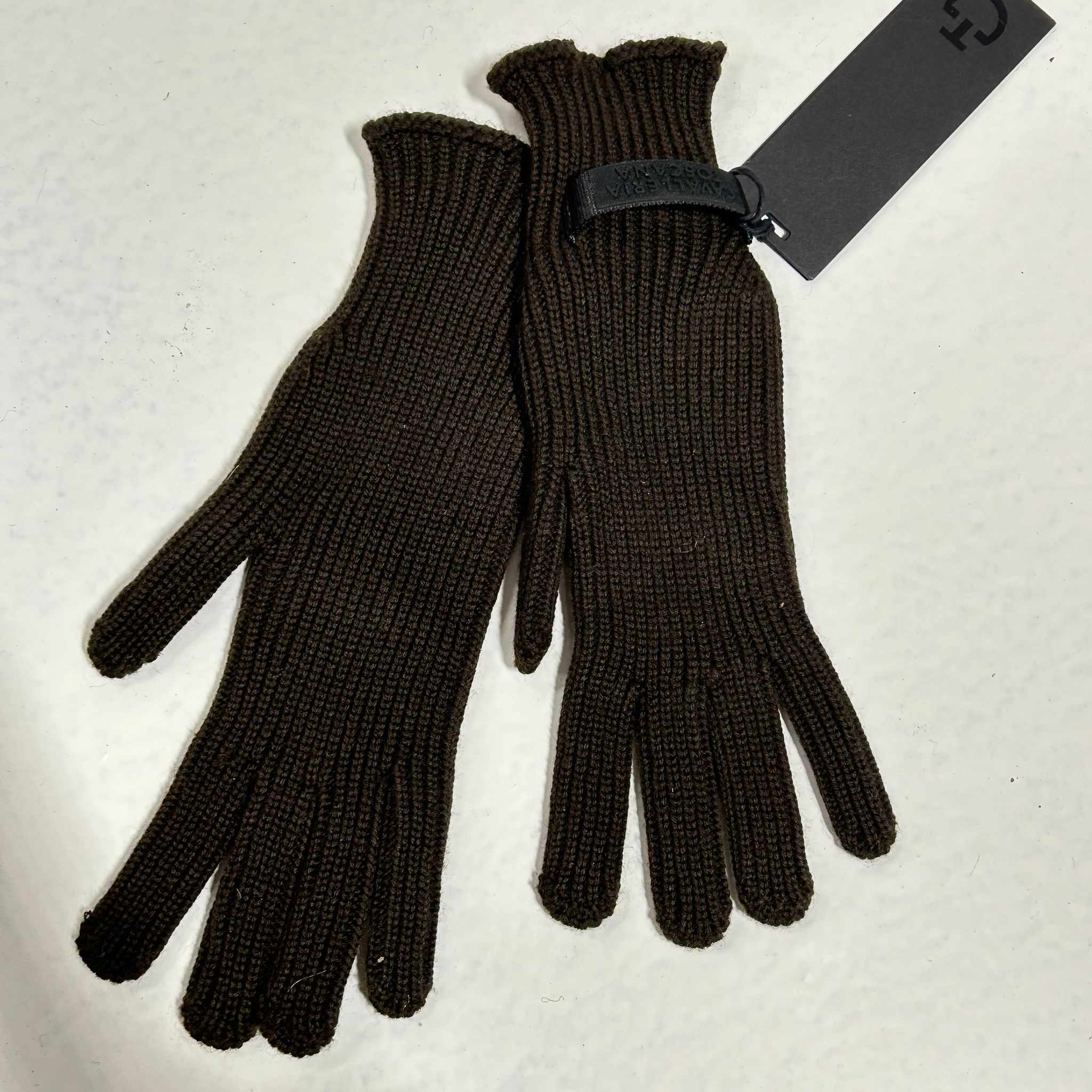CT Wollen Handschoenen Grijs Cavalleria Toscana CT Wollen Handschoenen Grijs Cavalleria Toscana