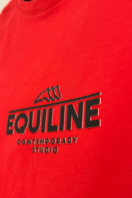 Equiline Dames Roundneck T-Shirt Cerpy - Molten Lava - Ridershouse.com Equiline Dames Roundneck T-Shirt Cerpy - Molten Lava - Ridershouse.com