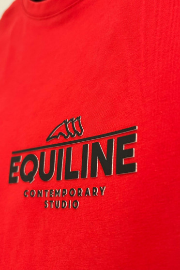 Equiline Dames Roundneck T-Shirt Cerpy - Molten Lava - Ridershouse.com Equiline Dames Roundneck T-Shirt Cerpy - Molten Lava - Ridershouse.com