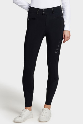 Samshield Dames Rijbroek Knie Grip Claranova - Zwart - Ridershouse.com