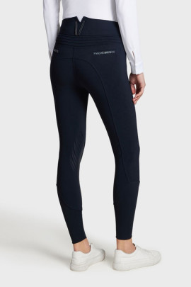 Samshield Women's Riding Breeches Knee Grip Claranova - Navy Blue - Ridershouse.com