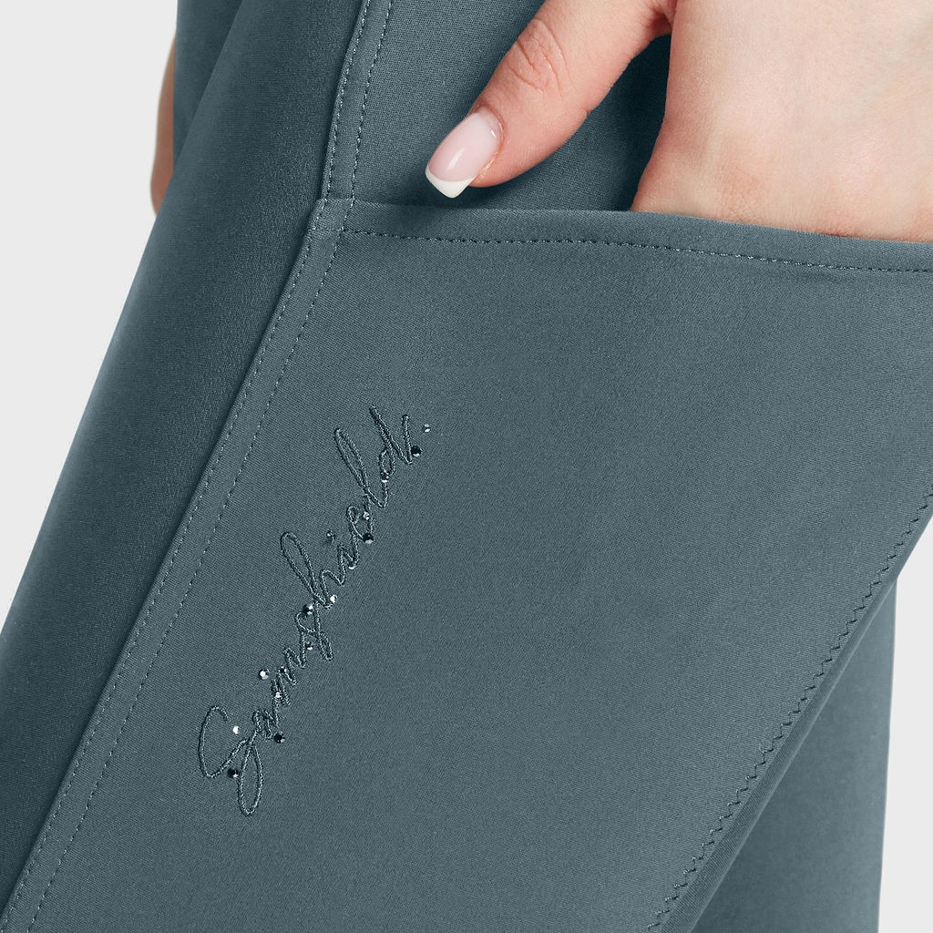 Samshield Women's Riding Breeches Full Grip Gaïa Crystal - Stormy Sea - Ridershouse.com Samshield Women's Riding Breeches Full Grip Gaïa Crystal - Stormy Sea - Ridershouse.com
