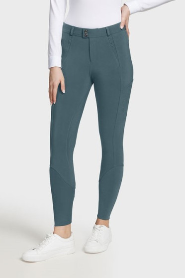 Samshield Women's Riding Breeches Full Grip Gaïa Crystal - Stormy Sea - Ridershouse.com Samshield Women's Riding Breeches Full Grip Gaïa Crystal - Stormy Sea - Ridershouse.com