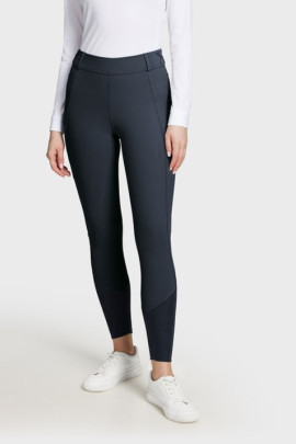 Samshield Women's Riding Breeches Full Grip Tessa - Navy Blue - Ridershouse.com