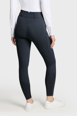 Samshield Women's Riding Breeches Knee Grip Tessa - Navy Blue - Ridershouse.com