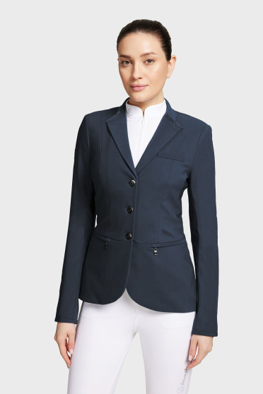 Samshield Dames Wedstrijd Jasje Victorine Premium *Tall - Navy Blue - Ridershouse Samshield Dames Wedstrijd Jasje Victorine Premium *Tall - Navy Blue - Ridershouse
