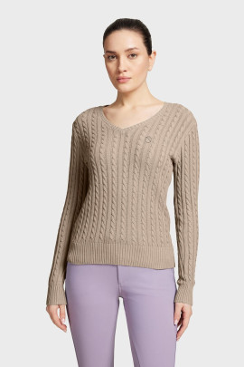 Samshield Dames Lisa Twisted Pull Over - kleur Sand - Ridershouse.com