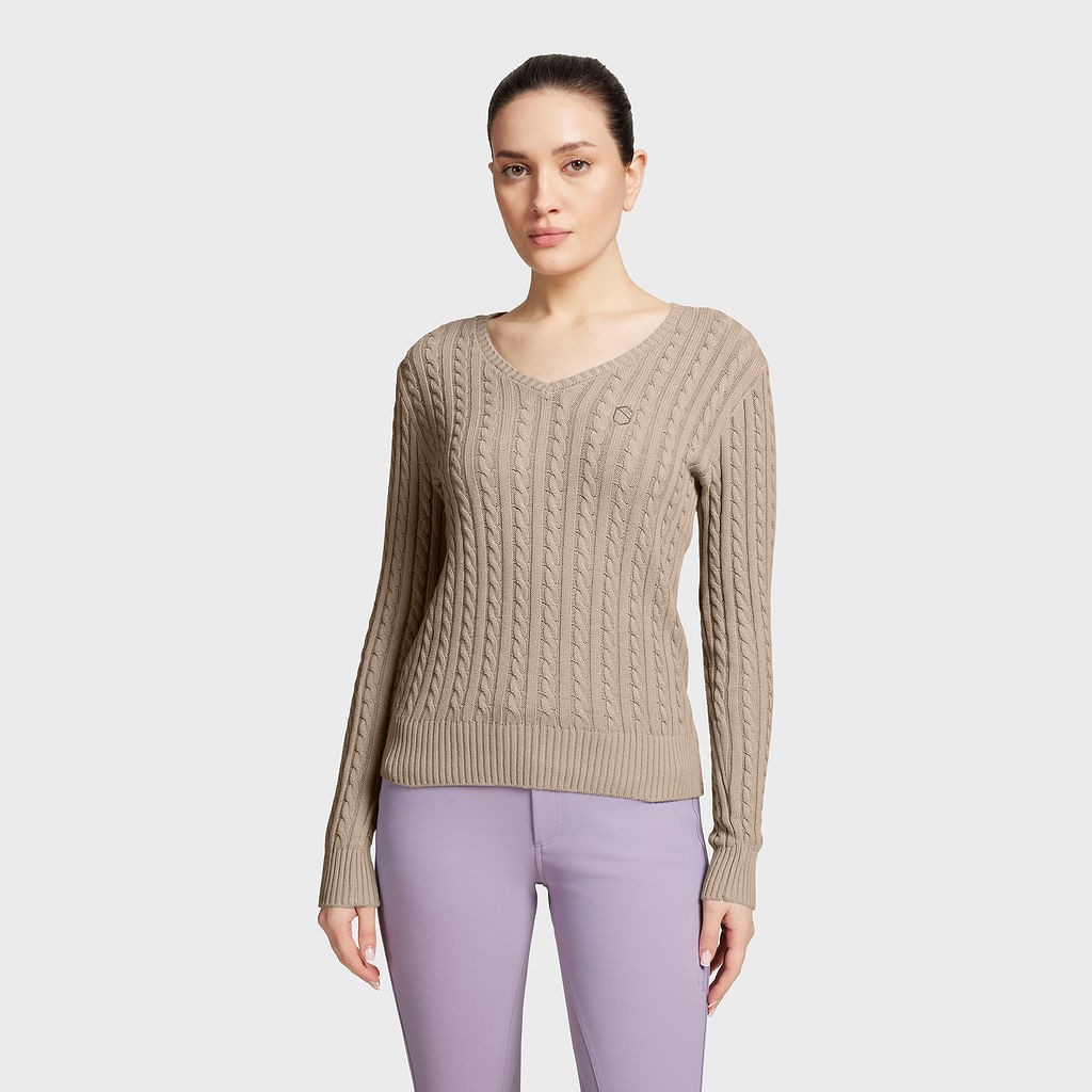 Samshield Women's Lisa Twisted Pull Over - color: Sand - Ridershouse.com Samshield Women's Lisa Twisted Pull Over - color: Sand - Ridershouse.com