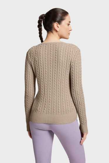 Samshield Women's Lisa Twisted Pull Over - color: Sand - Ridershouse.com Samshield Women's Lisa Twisted Pull Over - color: Sand - Ridershouse.com