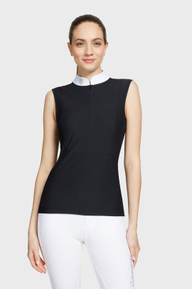 Samshield Dames Wedstrijd Shirt Jasmine Mouwloos - Zwart - Ridershouse.com