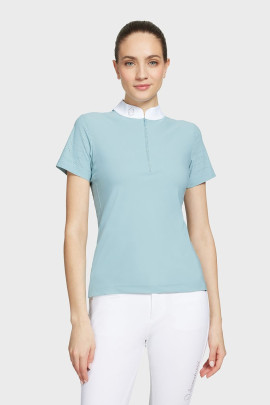 Samshield Dames Wedstrijd Shirt Aloise Air Short Sleeves - Tourmaline - Ridershouse