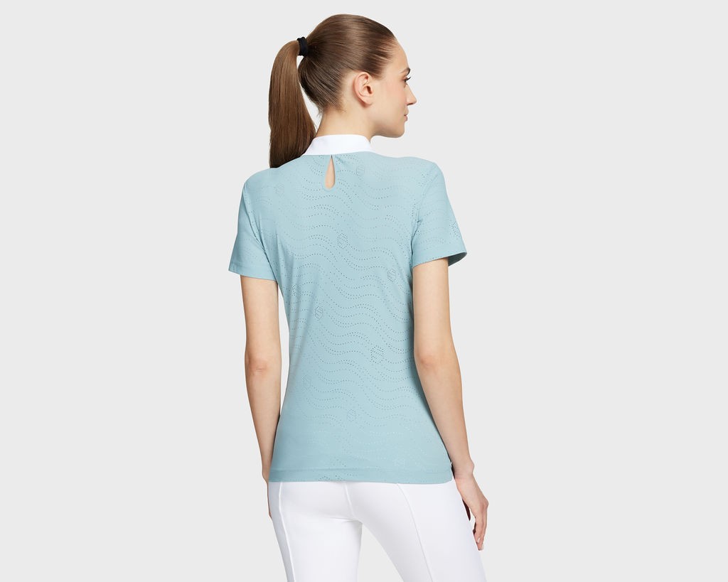 Samshield Dames Wedstrijd Shirt Aloise Air Short Sleeves - Tourmaline - Ridershouse Samshield Dames Wedstrijd Shirt Aloise Air Short Sleeves - Tourmaline - Ridershouse