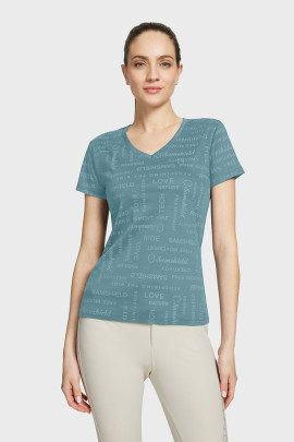Samshield Auxane T-Shirt Korte Mouwen - Tourmaline - Ridershouse.com - SS 24