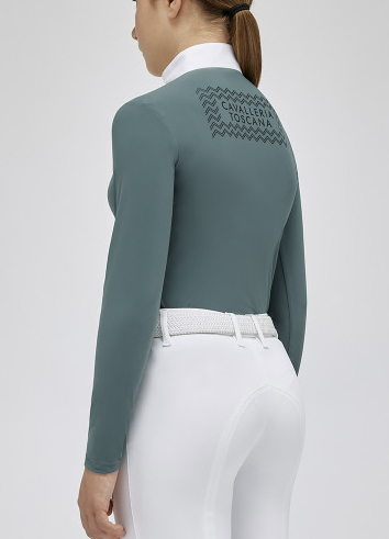 Cavalleria Toscana Girls Jersey L/S Competition Zip Polo - Ridershouse.com Cavalleria Toscana Girls Jersey L/S Competition Zip Polo - Ridershouse.com