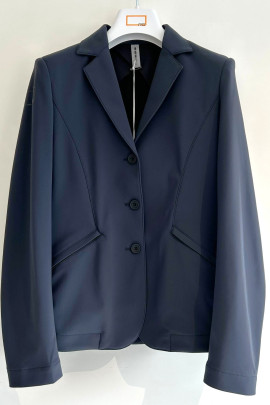 RG Italy Girls Competition Jacket - Navy Blue - Summer 2024 - Ridershouse RG Italy Girls Competition Jacket - Navy Blue - Summer 2024 - Ridershouse