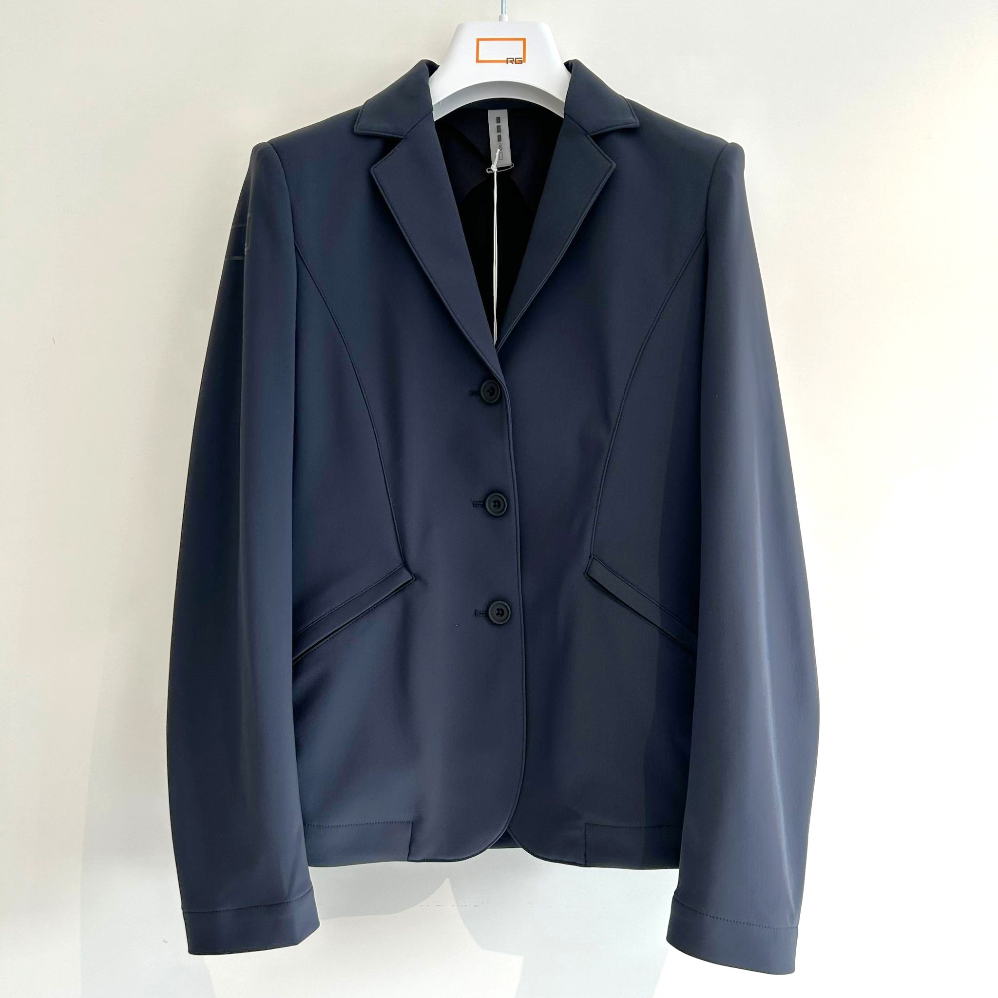 RG Italy Girls Competition Jacket - Navy Blue - Summer 2024 - Ridershouse RG Italy Girls Competition Jacket - Navy Blue - Summer 2024 - Ridershouse