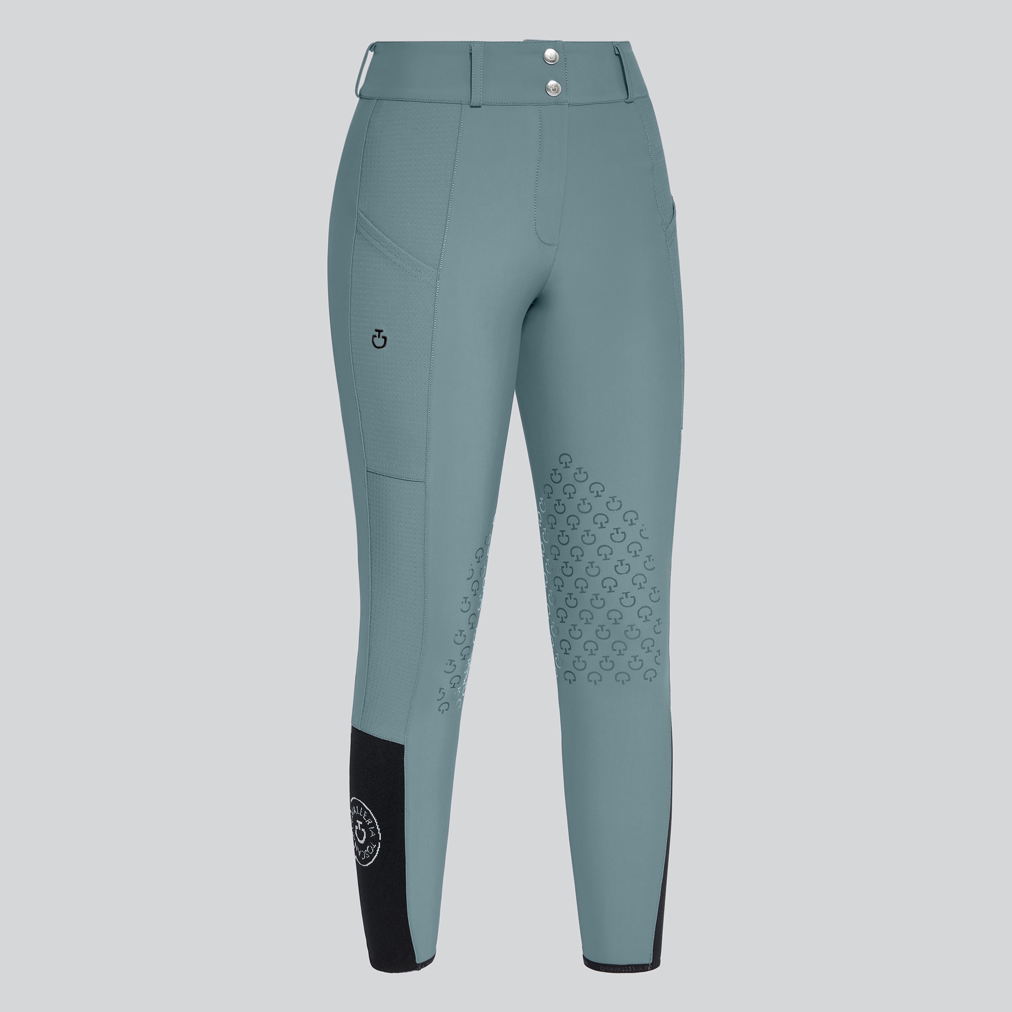 Ridershouse: Cavalleria Toscana Dames Perforated Inset Spring Rijbroek High Waist Kniegrip Ridershouse: Cavalleria Toscana Dames Perforated Inset Spring Rijbroek High Waist Kniegrip