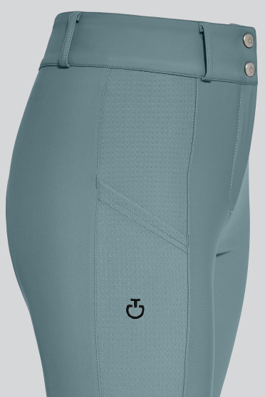 Ridershouse: Cavalleria Toscana Dames Perforated Inset Spring Rijbroek High Waist Kniegrip Ridershouse: Cavalleria Toscana Dames Perforated Inset Spring Rijbroek High Waist Kniegrip