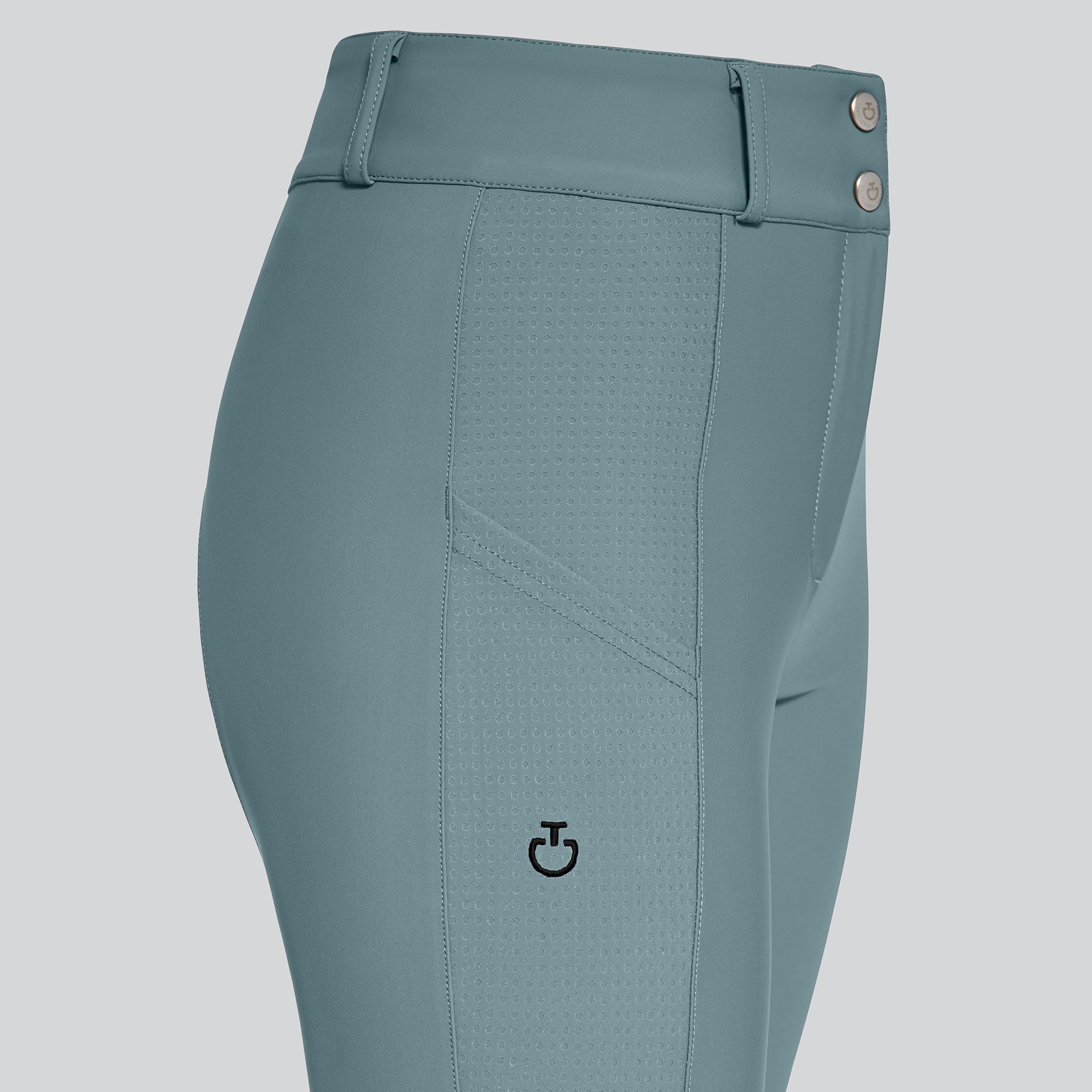 Ridershouse: Cavalleria Toscana Dames Perforated Inset Spring Rijbroek High Waist Kniegrip Ridershouse: Cavalleria Toscana Dames Perforated Inset Spring Rijbroek High Waist Kniegrip